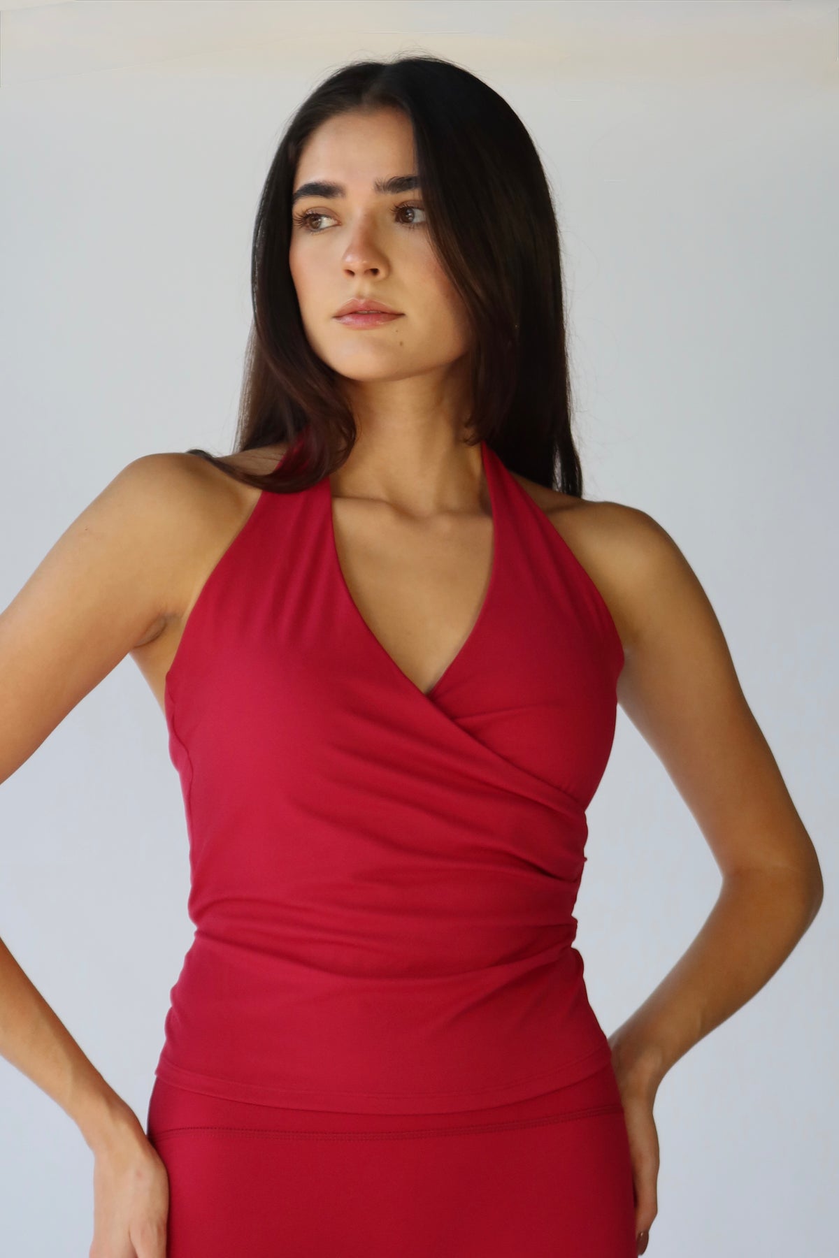 Form Halter Tank Top